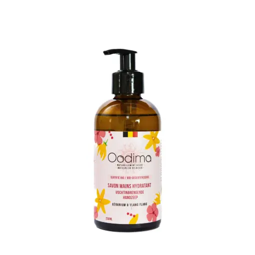 Carton de 6 pcs de Savon Mains Géranium, Ylang Ylang 250 ml  